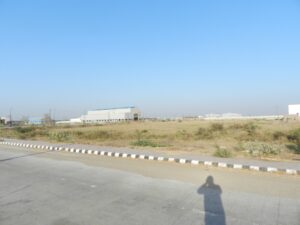 Industrial land for sale.